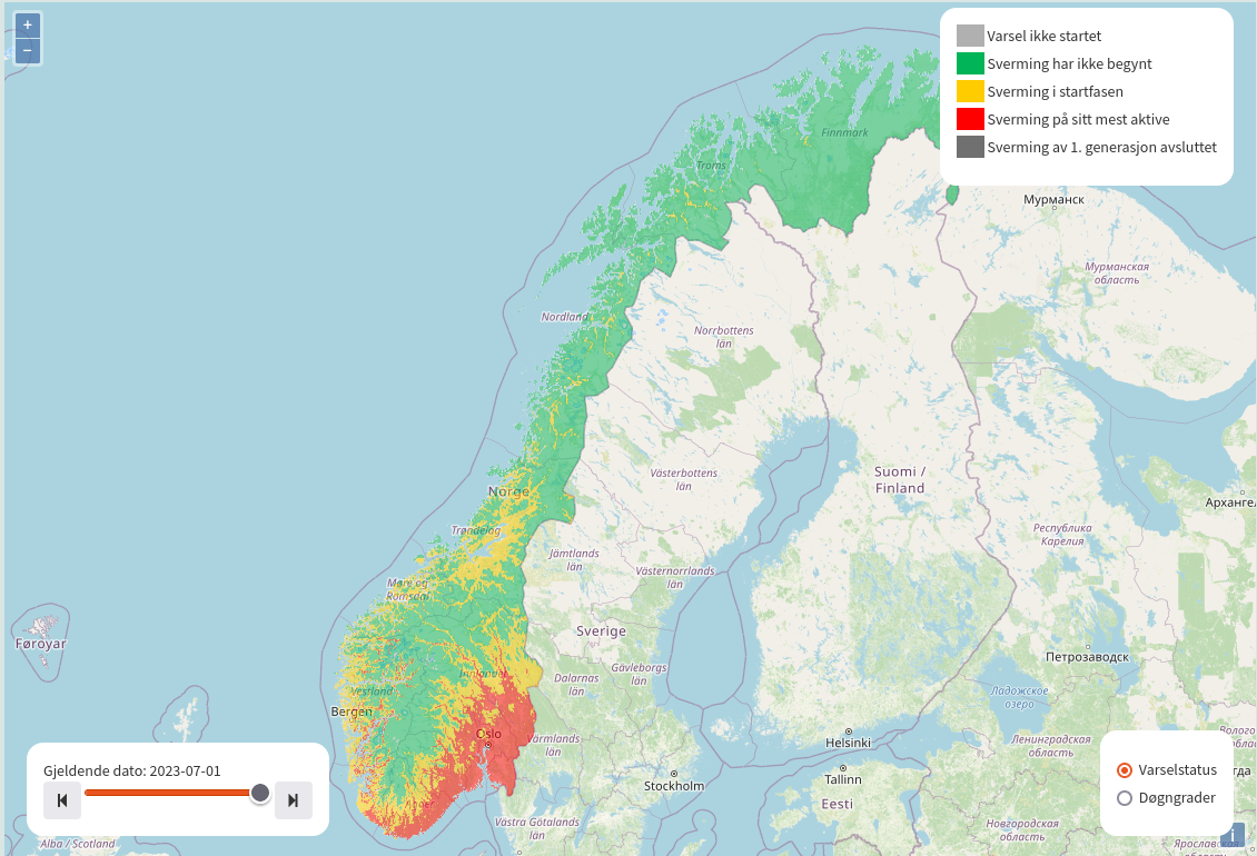 Risk map example